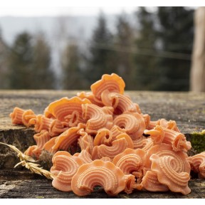 Crêtes de coq au piment d'Espelette - Pâtes sèches